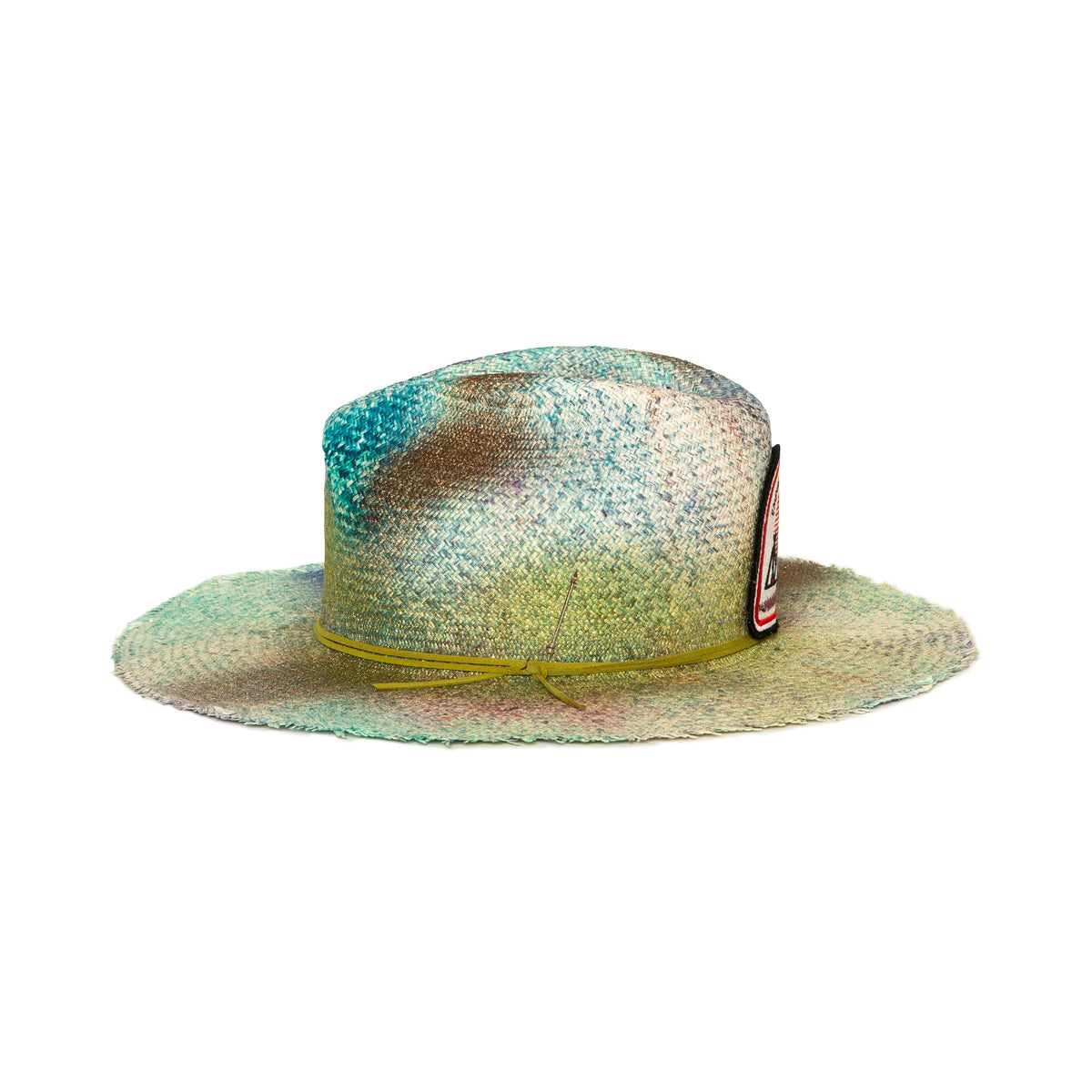 LIMITED EDITION | Luxury Handmade Straw Hat | Tie Die Hat by  display picture 1