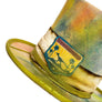 1 of 1 Custom Handmade tie dye Top Hat by Hatmaker Alberto Hernandez of Meshika Hats