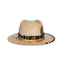 Custom Bone Fedora by Hatmaker Alberto Hernandez of Meshika Hats Made in Los Angeles California