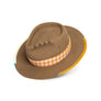 Custom Handmade Camel Fedora by Hatmaker Alberto Hernandez of Meshika Hats