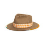 Camel Fedora in luxury rabbit felt by Hatmaker Alberto Hernandez of Meshika Hats
