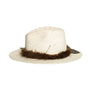 Los Angeles Custom Handmade Beaver Fedora in White by Alberto Hernandez of Meshika Hats
