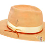 Custom Handmade Fedora by Hatmaker Alberto Hernandez of Meshika Hats