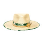 Custom Handmade Natural Straw Fedora by Hatmaker Alberto Hernandez of Meshika Hats