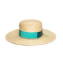 Luxury Handmade Straw Fedora made with Straw by Hatmaker Alberto Hernandez of Meshika Hats
