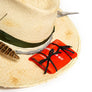 Luxury Handmade Natural Fedora made with Straw by Hatmaker Alberto Hernandez of Meshika Hats