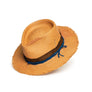 Custom Handmade Straw Fedora by Hatmaker Alberto Hernandez of Meshika Hats