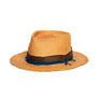 Fedora in luxury natural straw by Hatmaker Alberto Hernandez of Meshika Hats