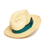 Custom Handmade Natural Straw Fedora by Hatmaker Alberto Hernandez of Meshika Hats