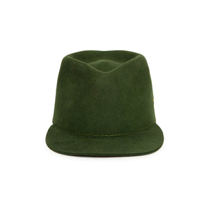 Luxury Handmade wool cap made by Hatmaker Alberto Hernandez of Meshika Hats