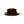 Luxury Custom Black and Brown Fedora by Hatmaker Alberto Hernandez of Meshika Hats Located in Los Angeles California