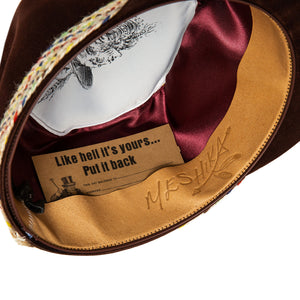 Luxury Custom Handmade Cap by Hatmaker Alberto Hernandez of Meshika Hats