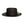 Custom Black Fedora by Hatmaker Alberto Hernandez of Meshika Hats Located in Los Angeles California